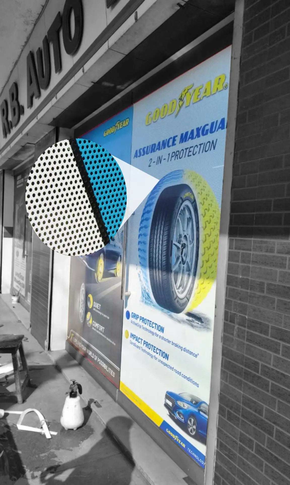 One Way Vision Glass Film