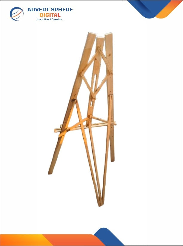 Wooden Easel Stand – Premium Pine Wood Display & Painting Easel