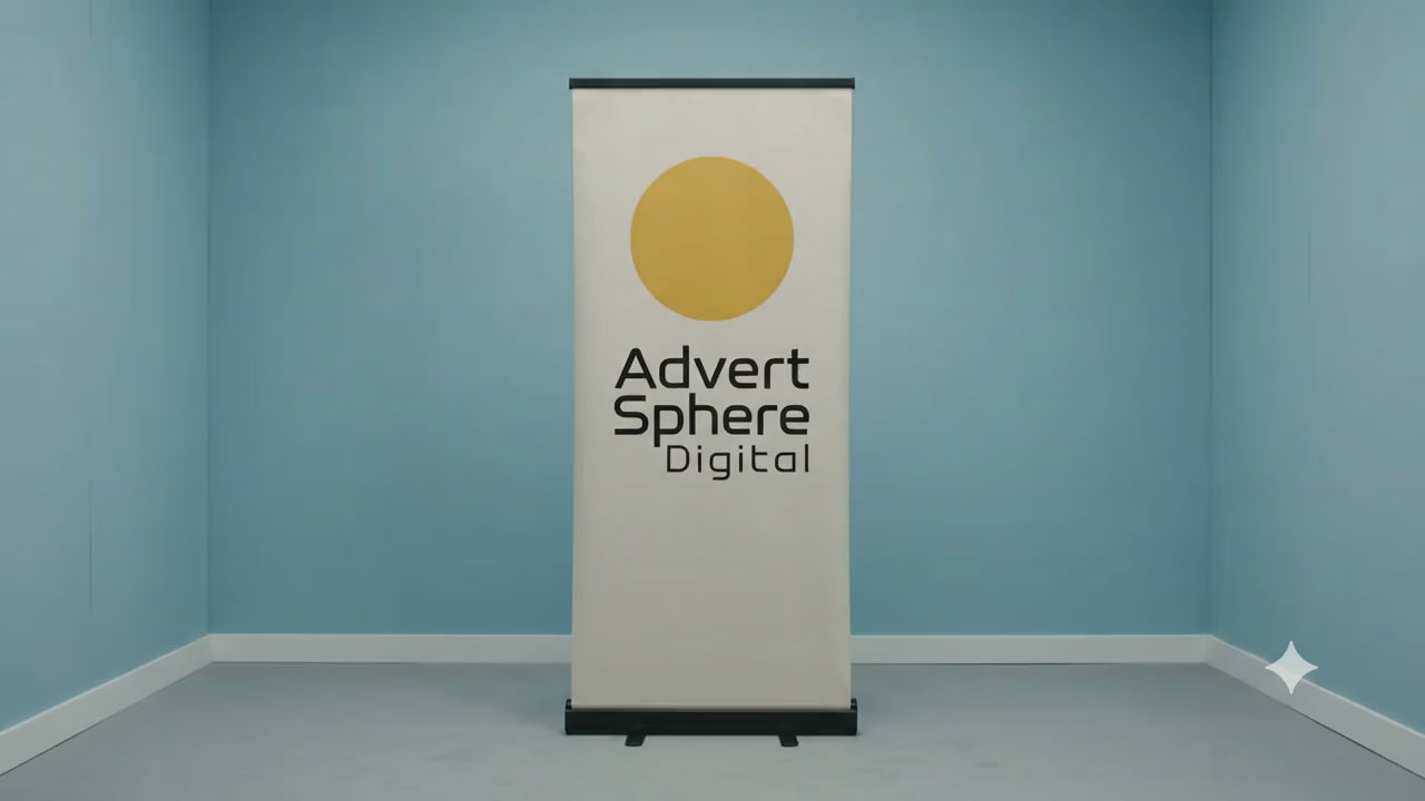 Premium Roll Up Standee Printing - Waterproof HD Print | PAN India Delivery